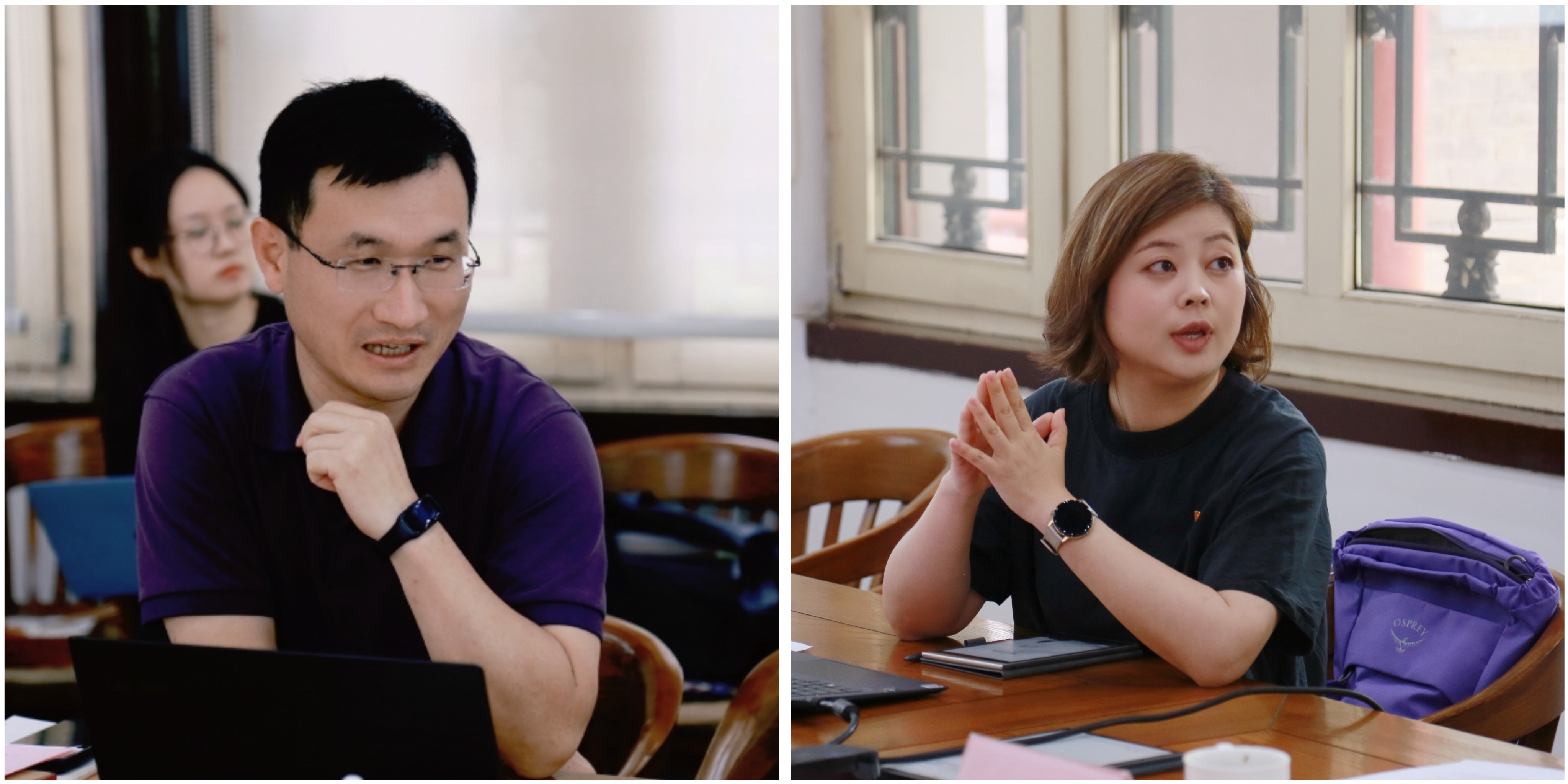 20240528-完美在线登录官网马克思主义学院、纪检监察机构、巡视办、审计室理论中心组联学会顺利召开-校党委宣传部-黄学永、李蕉发言.jpg